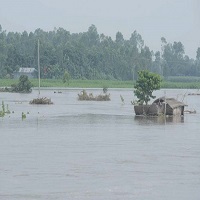 ভারী বর্ষণের কারণে দেশের ৪ জেলায় বন্যার শঙ্কা