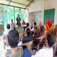 গোবরাতলায় ধান বীজ উৎপাদন ও সংরক্ষণ বিষয়ে প্রশিক্ষণ