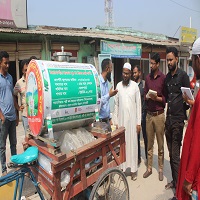 আরএমটিপি-ডেইরি প্রকল্পের মাঠ পর্যায়ের কার্যক্রম পরিদর্শণ