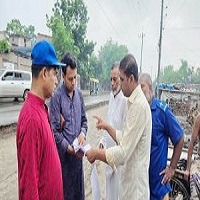 ছত্রাজিতপুরে উন্নয়ন প্রকল্প পরিদর্শন ইউএনও’র