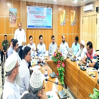 গোমস্তাপুরে পানি সম্পদ বিষয়ক অবহিতকরণ কর্মশালা