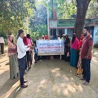 রানীহাটিতে জলবায়ু পরিবর্তনের প্রভাব মোকাবেলায় কৃষি প্রশিক্ষণ