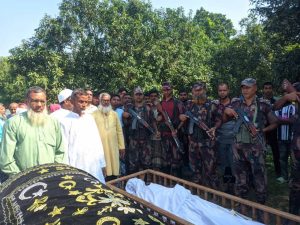 বিজিবি-বিএসএফের মানবিকতায় বোনের মরদেহ দেখার সুযোগ পেলেন ভাই