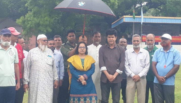 নাচোলে ৫৩তম গ্রীষ্মকালীন জাতীয় ক্রীড়া প্রতিযোগিতার উদ্বোধন