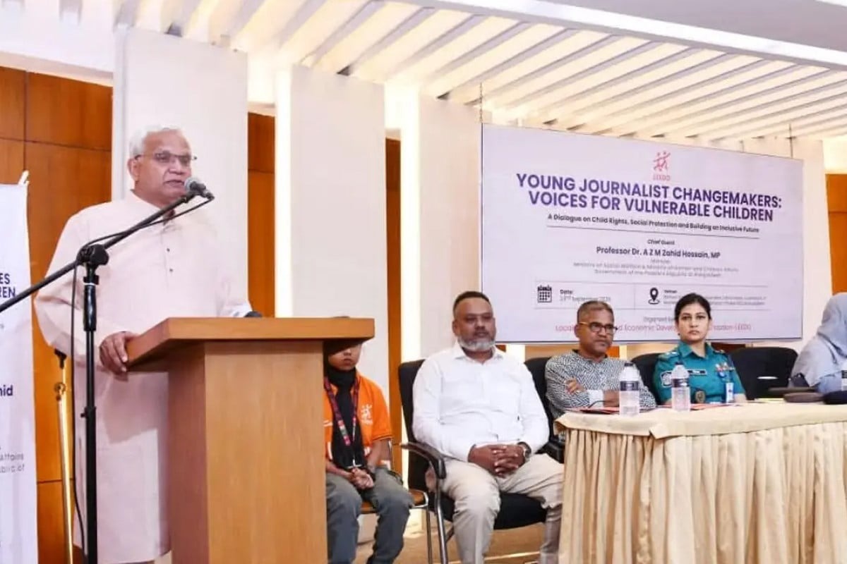 কোনো শিশুই শিক্ষার বাইরে থাকবে না : মহিলা ও শিশুবিষয়ক মন্ত্রী