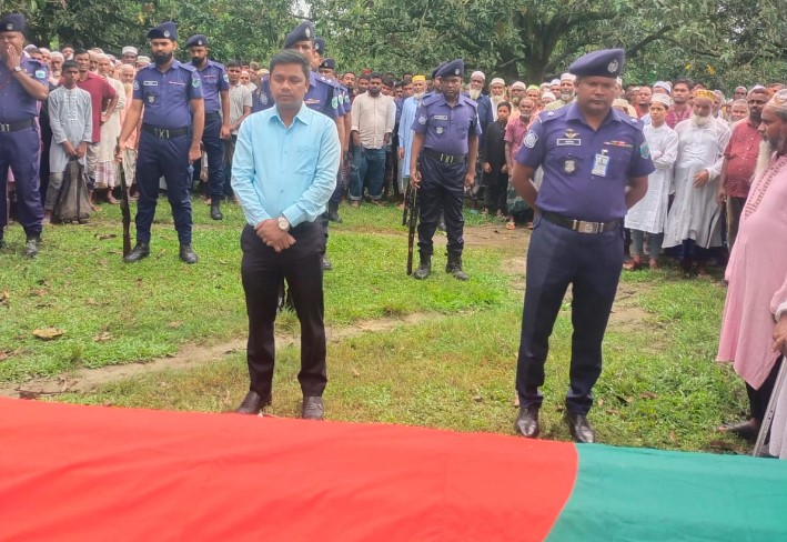 বীর মুক্তিযোদ্ধা জাহাঙ্গীর হোসেনের ইন্তেকাল, রাষ্ট্রীয় মর্যাদায় দাফন