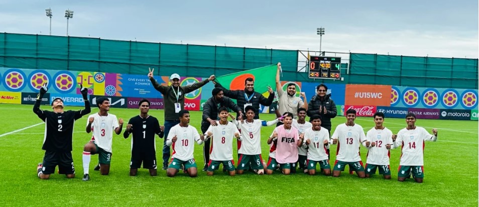 মন্টেনেগ্রোকে ৪ গোলের মালা পরিয়ে সেমিফাইনালে বাংলাদেশ