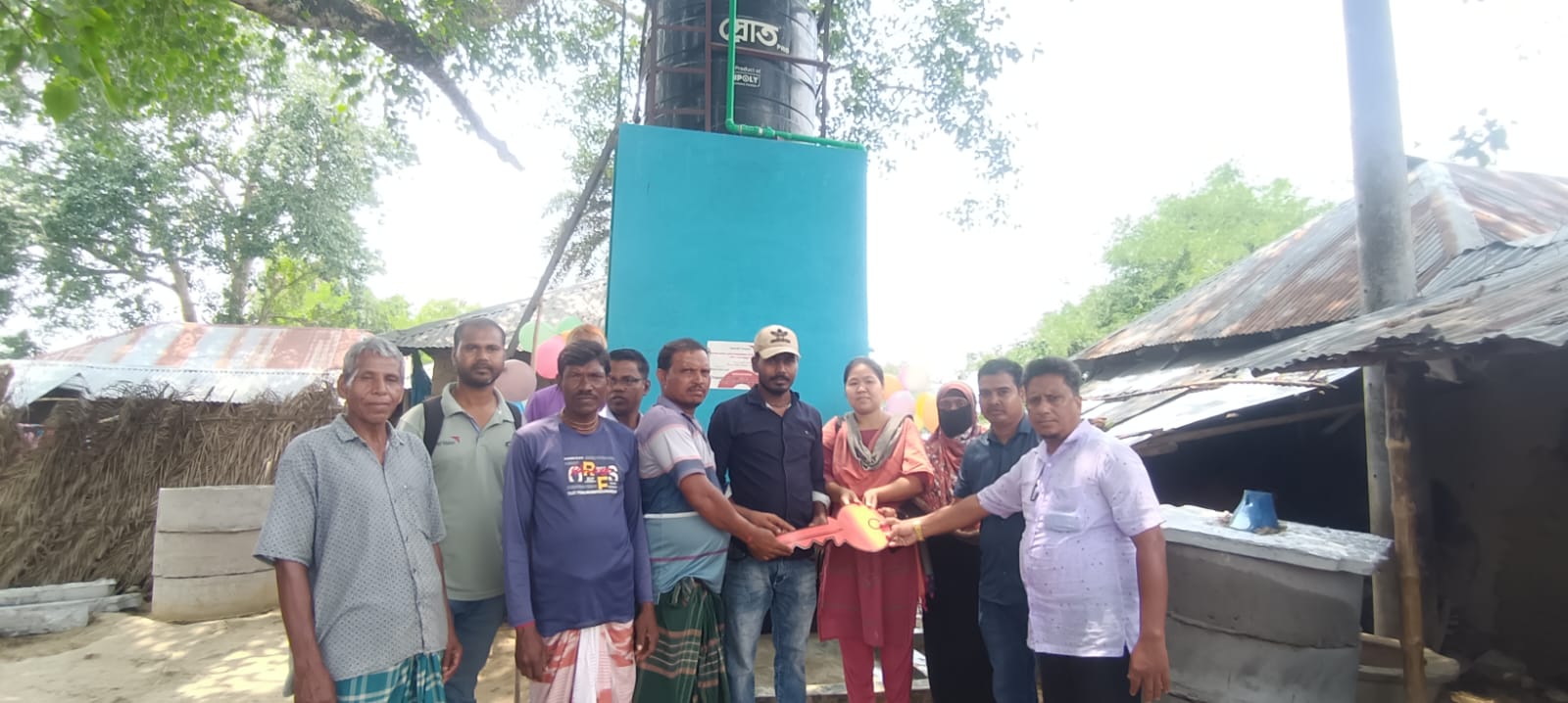 ঝিলিমে স্বাস্থ্যসম্মত স্যানিটেশন নিশ্চিতকরণে ওয়ার্ল্ড ভিশনের উদ্যোগ