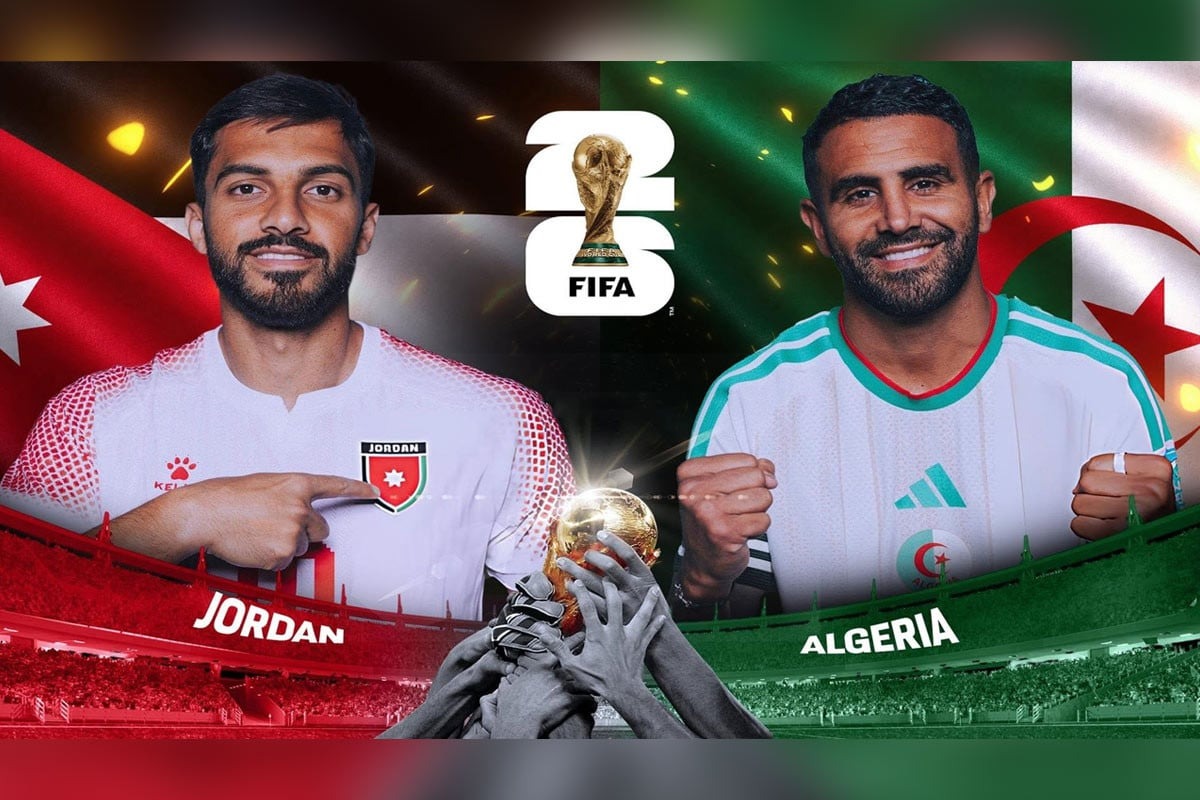 বাঁচা মরার ম্যাচে জর্ডান-আলজেরিয়া, হারলেই বিদায় শঙ্কা