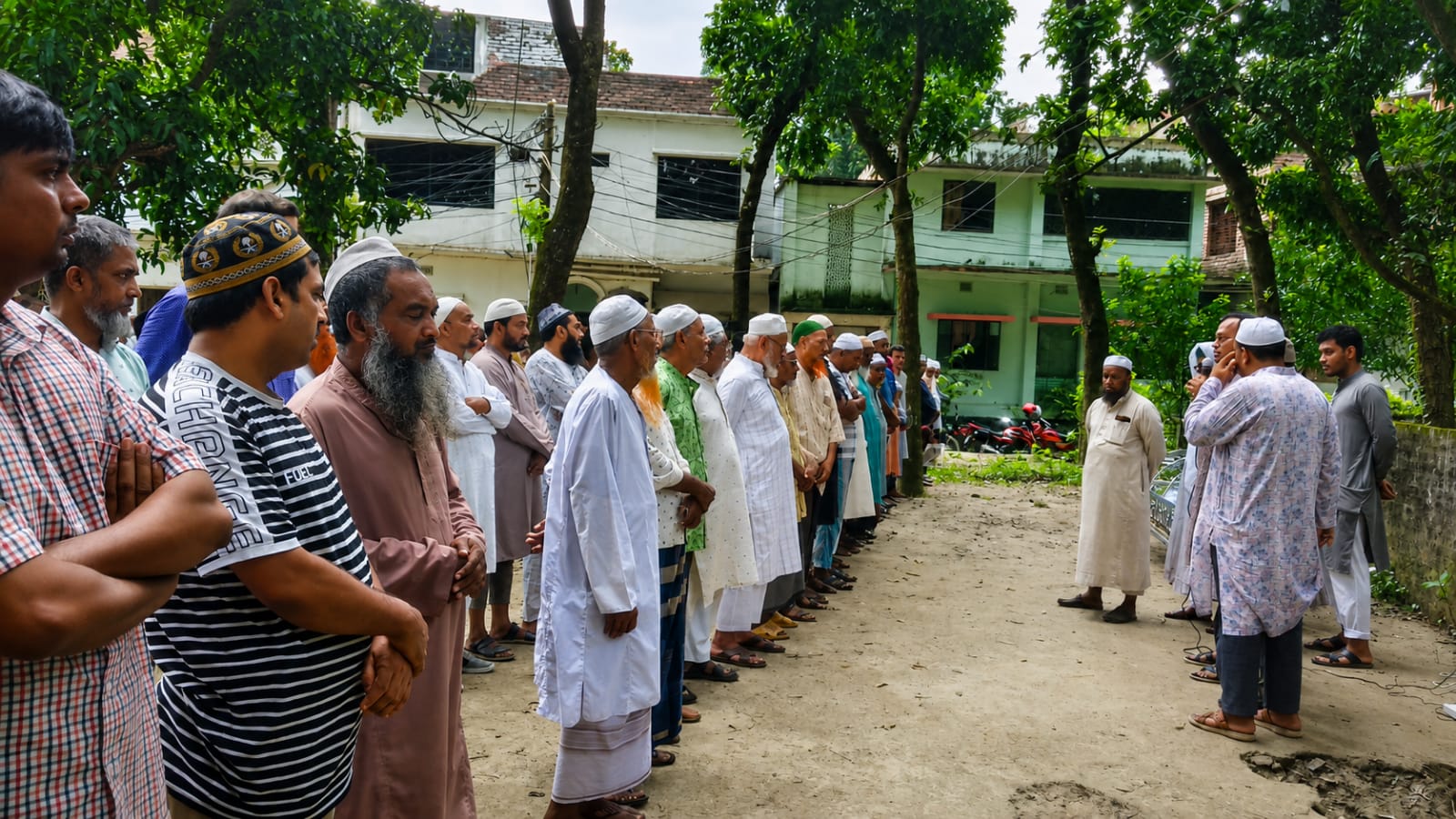 আলী আশরাফ বাবুর জানাজা সম্পন্ন