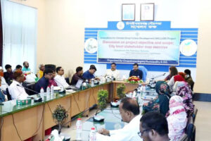 জিআইজেড’র প্রতিনিধি দলের চাঁপাইনবাবগঞ্জ পরিদর্শন