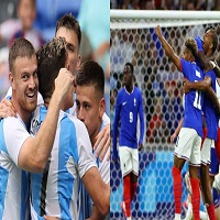 হাইভোর্টেজ মহারণে মুখোমুখি আর্জেন্টিনা-ফ্রান্স