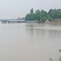 চাঁপাইনবাবগঞ্জে ২৪ ঘন্টায় মহানন্দার পানি বৃদ্ধি পেয়েছে ৭ সেমি. ও পূণর্ভবার ৪ সেমি.