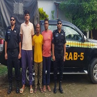 কূখ্যাত কিশোর গ্যাং লিডার ককটেল রাব্বিসহ ২ সহযোগি আটক