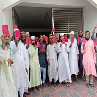 চাঁপাইনবাবগঞ্জে বাল্য বিবাহকে লাল কার্ড প্রর্দশন