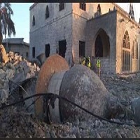 ইসরায়েলি হামলায় ধ্বংস হয়ে গেল ১০০ বছরের পুরনো মসজিদ