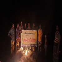 চাঁপাইনবাবগঞ্জে ইলিশ সংরক্ষণ অভিযানে ৮ হাজার মিটার জব্দ জাল 