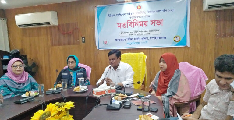 জরায়ুমুখ ক্যান্সার প্রতিরোধে আগামীকাল থেকে শুরু হচ্ছে এইচপিভি টিকা দেয়া