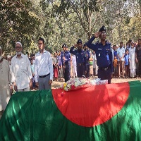 চাঁপাইনবাবগঞ্জে বীর মুক্তিযোদ্ধা লূৎফল হকের ইন্তেকাল, রাষ্ট্রীয় মর্যাদায় দাফন