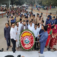 যথাযোগ্য মর্যাদায় চাঁপাইনবাবগঞ্জে মহান স্বাধীনতা ও জাতীয় দিবস উদযাপন