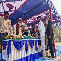 গোমস্তাপুরে এসএসসি পরিক্ষার্থীদের বিদায় ও কৃতী শিক্ষার্থীদের সংবর্ধনা