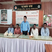 মা ও শিশুদের পুষ্টি চাহিদা পূরণে বসতবাড়িতে মাসরুম উৎপাদন বিষয়ক প্রশিক্ষণ