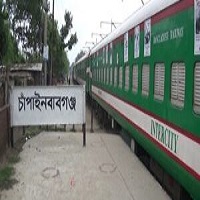 চাঁপাইনবাবগঞ্জে ট্রেনে কাটা পড়ে একব্যক্তি নিহত