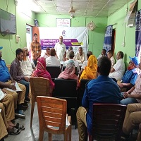 শিবগঞ্জে “নিরাপদ অভিবাসন ও বিদেশ-ফেরত অভিবাসীদের পুনরেকত্রীকরণ” শীর্ষক কর্মশালা অনুষ্ঠিত