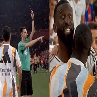 রেফারিকে বরফ ছুঁড়ে ছয় ম্যাচ নিষিদ্ধ রুডিগার