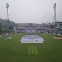 বৃষ্টিতে সিলেট টেস্টের তৃতীয় দিনের খেলা শুরু হতে বিলম্ব