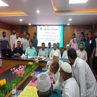 শিবগঞ্জ পৌরসভায় মাস্টার প্লান প্রণয়নের ফোকাস গ্রুপ ডিসকাশন