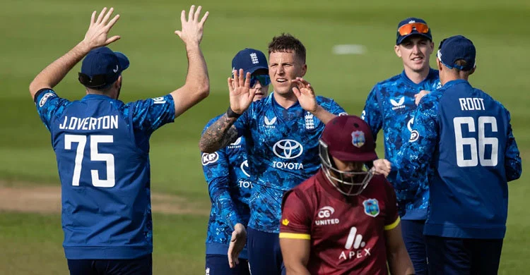 জয় দিয়ে ওয়েস্ট ইন্ডিজের বিপক্ষে সিরিজ শুরু ইংল্যান্ডের