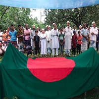 শিবগঞ্জ বীর মুক্তিযোদ্ধা আশরাফুল হোসেনের ইন্তেকাল; রাষ্ট্রীয় মর্যদায় দাফন সম্পন্ন