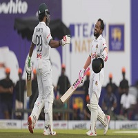 শান্ত-মুশফিকের সেঞ্চুরিতে গলে বাংলাদেশের হাসি