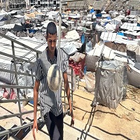 বিশ্বকাপ স্বপ্ন থেমে গেছে, ধ্বংস হয়ে গেছে গাজার ক্রীড়াঙ্গন