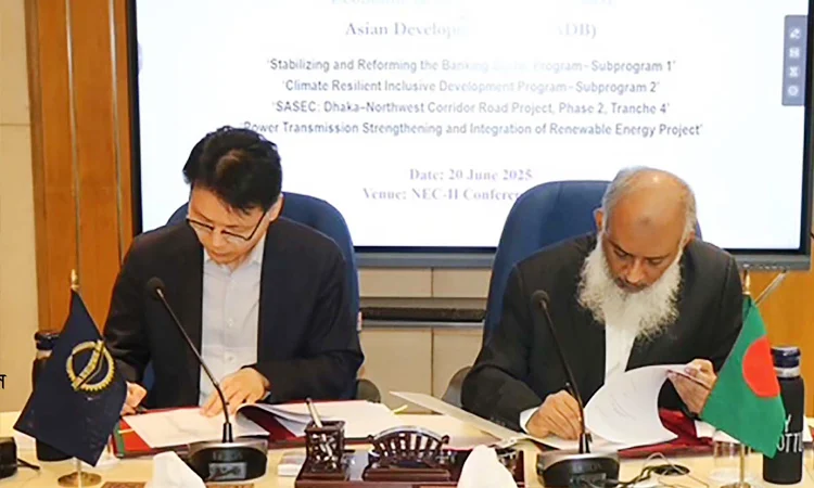 চার প্রকল্পে ১৩০ কোটি ডলার ঋণ দেবে এডিবি