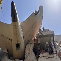 ভারতে বিমান বিধ্বস্তে ২৪২ আরোহীর সবাই নি*হত