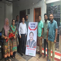 প্রয়াসে আরএমটিপি প্রকল্প পরিদর্শনে পিকেএসএফ’র শফিকুল ইসলাম শাহেদ