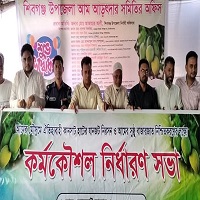 শিবগঞ্জে আমের মৌসুমে যানজট নিরসন ও আমের সুষ্ঠ বাজারজাত নিশ্চিতকরণে সভা