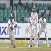 রানাকে চার মেরে টানা দ্বিতীয় টেস্টে নিসাঙ্কার সেঞ্চুরি