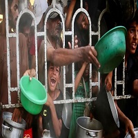 গাজায় অনাহারে আরও ১০ মৃ*ত্যু, হা*মলা*য় নি*হ*ত ১০০