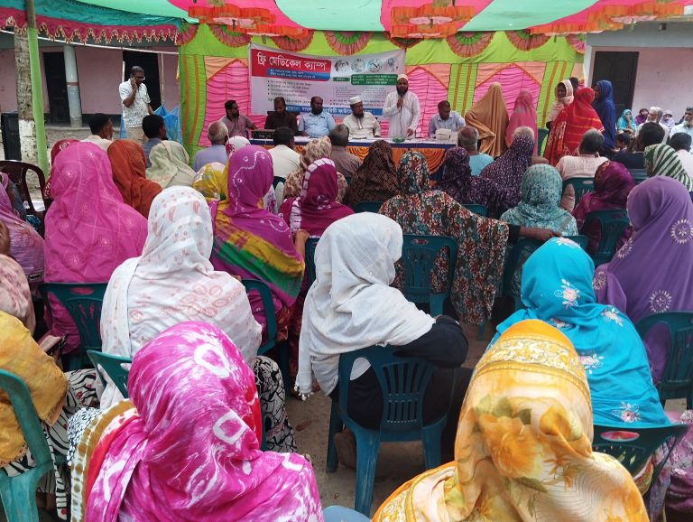 শিবগঞ্জে ফ্রি মেডিকেল ক্যাম্প অনুষ্ঠিত 