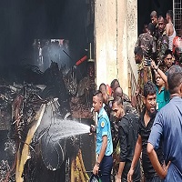 উত্তরায় স্কুলে বিমান বিধ্বস্ত, ১৯ জনের মৃত্যু