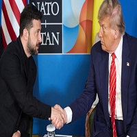 আজ ভার্চ্যুয়াল বৈঠকে বসছেন জেলেনস্কি-ট্রাম্প