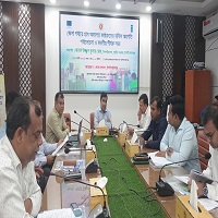 চাঁপাইনবাবগঞ্জে জেলা পর্যায়ে, গ্রাম আদালত কার্যক্রমের বার্ষিক অগ্রগতি পর্যালোচনা ও করণীয় শীর্ষক সভা