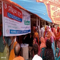 শিবগঞ্জে ফ্রি মেডিকেল ক্যাম্প অনুষ্ঠিত