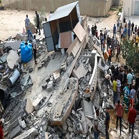 গাজায় ইসরায়েলি হামলায় নি*হ*ত ৭২