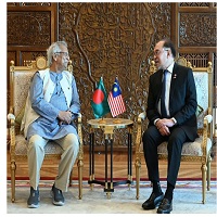 মালয়েশিয়ায় আরো বাংলাদেশির কাজের সুযোগ-বলেছেন প্রধান উপদেষ্টা