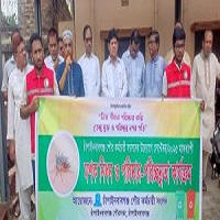 চাঁপাইনবাবগঞ্জ পৌরসভার মাসব্যাপী মশক নিধন ও পরিচ্ছন্নতা কার্যক্রম শুরু