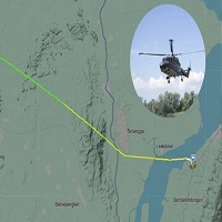 ইন্দোনেশিয়ায় ৮ আরোহী নিয়ে হেলিকপ্টার নিখোঁজ